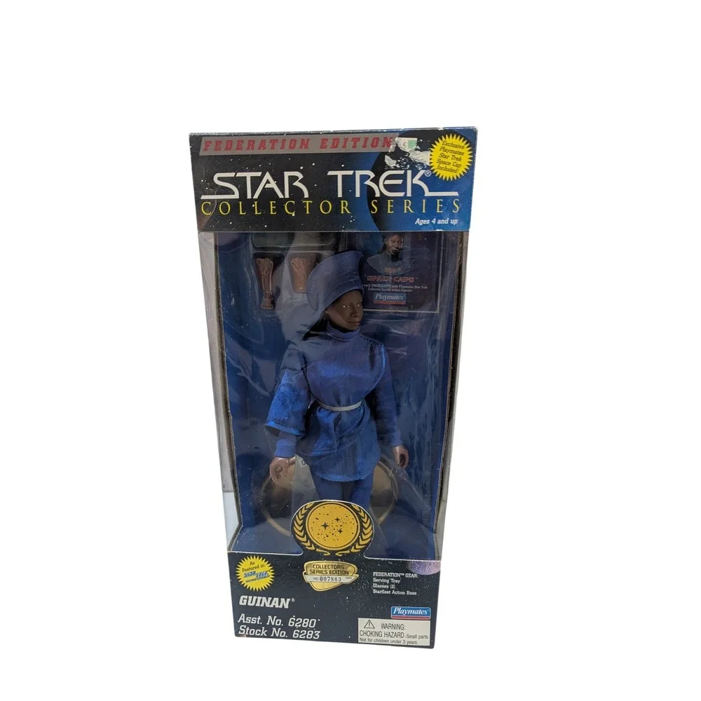 Star Trek Collector Series Guinan Federation Edition 9 Inch Figure 6283 1995‎